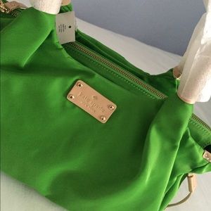 kate spade nylon bag - spring green